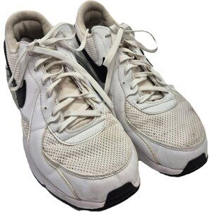 Nike Air Max Excee Sneakers CD4165-700 White Mesh Lace-Up Men's 10 White Black